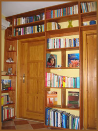 Beépített szekrény, polc